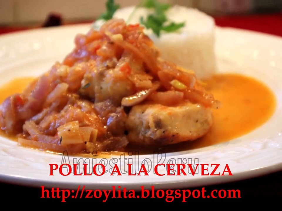 POLLO A LA CERVEZA