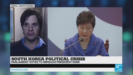 South Korea parliament votes to impeach Park