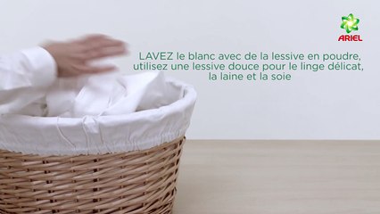 Comment protéger le linge blanc et le laisser comme neuf - Ariel