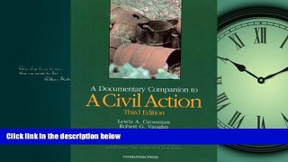 READ THE NEW BOOK A Documentary Companion to a Civil Action BOOOK ONLINE