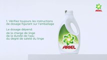 Comment doser la lessive liquide - Ariel