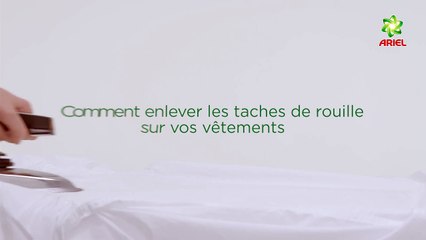 Comment éliminer des taches de rouille - Ariel
