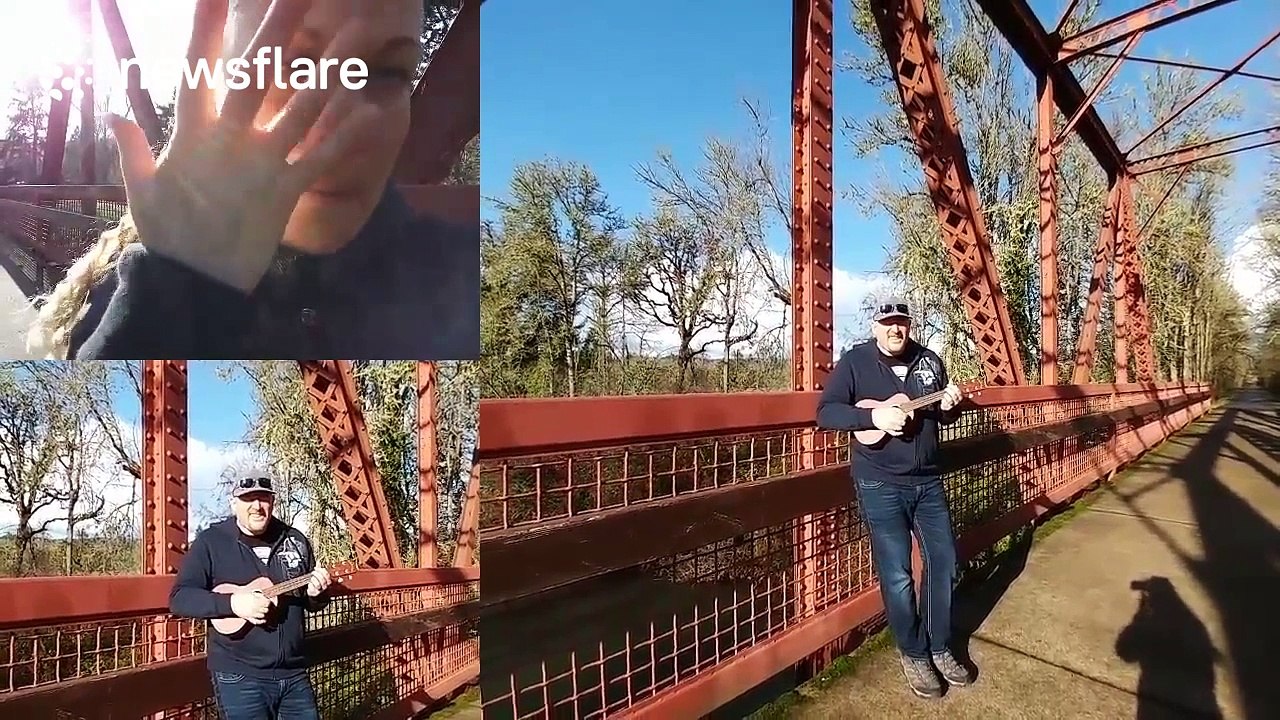 Woman unknowingly films own marriage proposal surprise