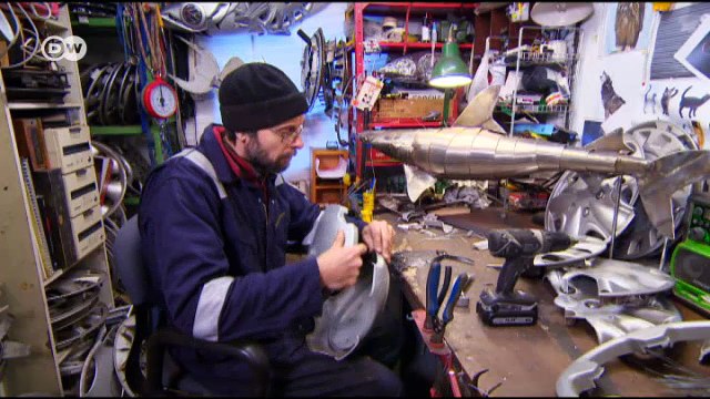 Criaturas hechas con desechos de automóvil | Euromaxx