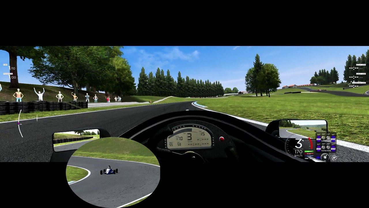 Circuit du Mas du Clos for AMS F-Trainer DEMO