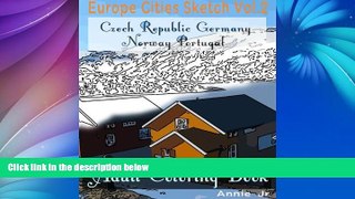Pre Order Europe Cities Sketch Vol.2: Adult Coloring Book (Europe Sketch Inspiration Book) (Volume