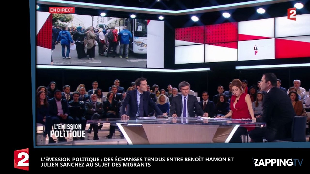 L'émission politique : Echange très tendu entre Benoît Hamon et Julien Sanchez sur les migrants (Vidéo)