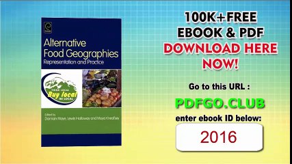 Alternative Food Geographies