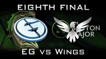 EG vs WINGS - Champion TI5 vs TI6 - Boston Major Dota 2