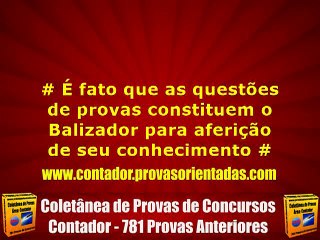 Provas Anteriores - Contador