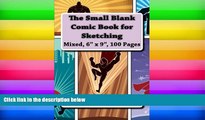 Audiobook The Small Blank Comic Book for Sketching: Mixed, 6