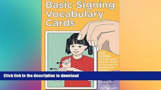 Pre Order Vocabulary Cards: Set C (Yellow) (Sign Language Materials) Kindle eBooks