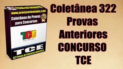Provas Concurso TCE