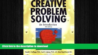 Hardcover Creative Problem Solving, 4E: An Introduction Full Book