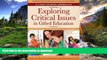 Read Book Exploring Critical Issues in Gifted Education: A Case Studies Approach Full Book