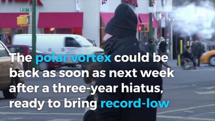 It's back; polar vortex looms over U.S.