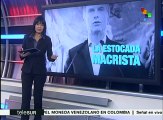 Argentina: Macri, con baja aceptación ciudadana a un año de gobierno