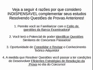 Provas Concurso Técnico em Laboratório