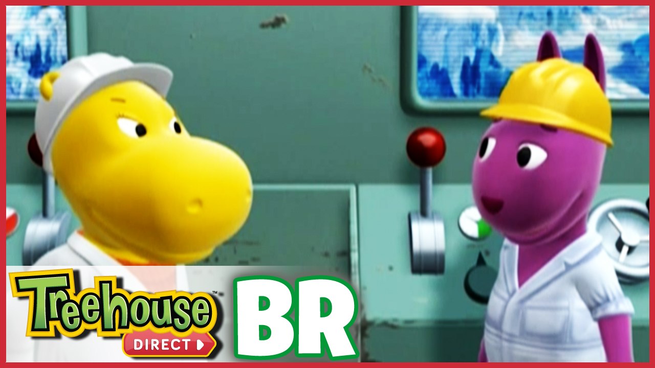 Os Backyardigans tentam descobrir o segredo da neve! | Desenho Animado