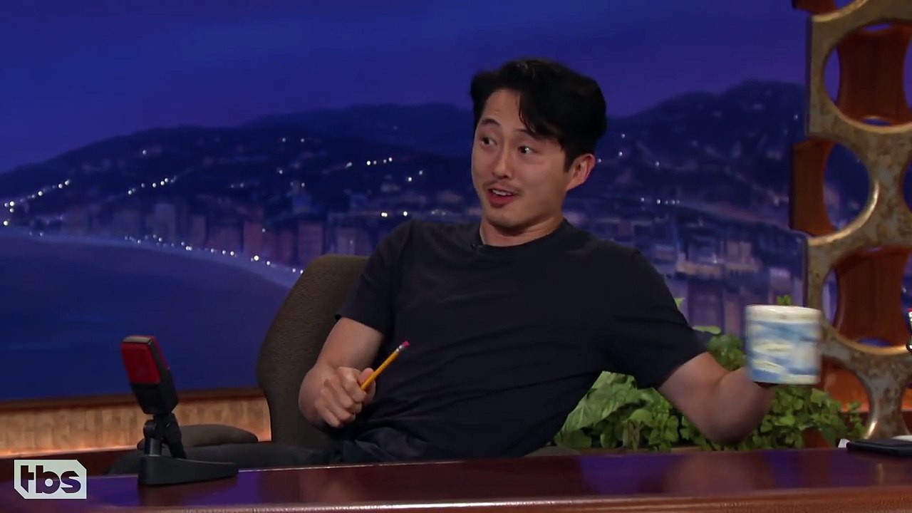 Steven Yeun Already Has A New Post “Walking Dead” Job  - CONAN on TBS