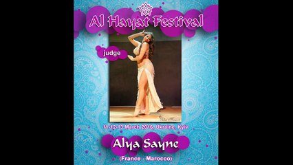 Alya Sayne very hot belly dance