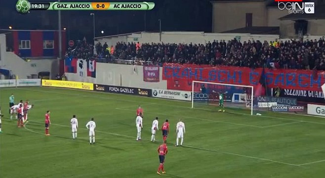 Court Penalty Goal HD - GFC Ajaccio	1-0	AC Ajaccio 09.12.2016