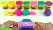 Learn Colors Play Doh Balls Ice Cream Elephant Molds Fun & Creative for Kids and Toddlers Rhymes