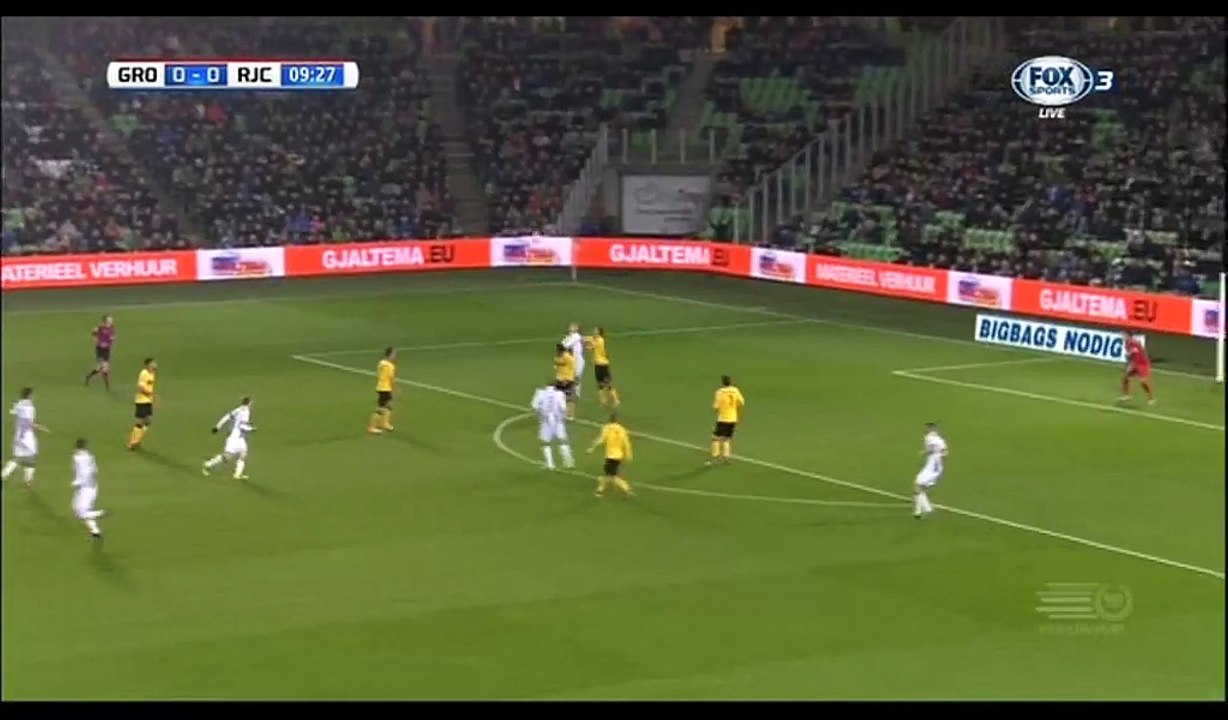 Mimoun Mahi Goal HD - Groningen 1-0 Roda - 09.12.2016