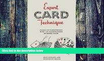 Pre Order Expert Card Technique: Close-Up Table Magic Jean Hugard On CD