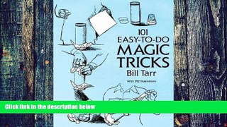 Pre Order 101 Easy-to-Do Magic Tricks (Dover Magic Books) Bill Tarr On CD