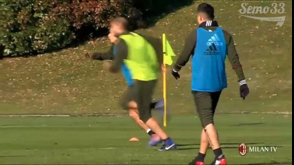 Milan training session 09-12-2016