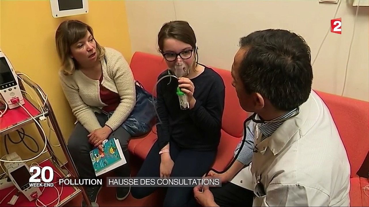 Pollution : hausse des consultations