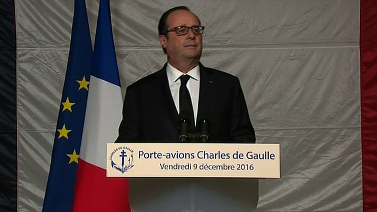 Discours sur le porte-avions Charles de Gaulle