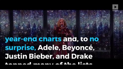 Adele and Justin Bieber top the 2016 Billboard charts