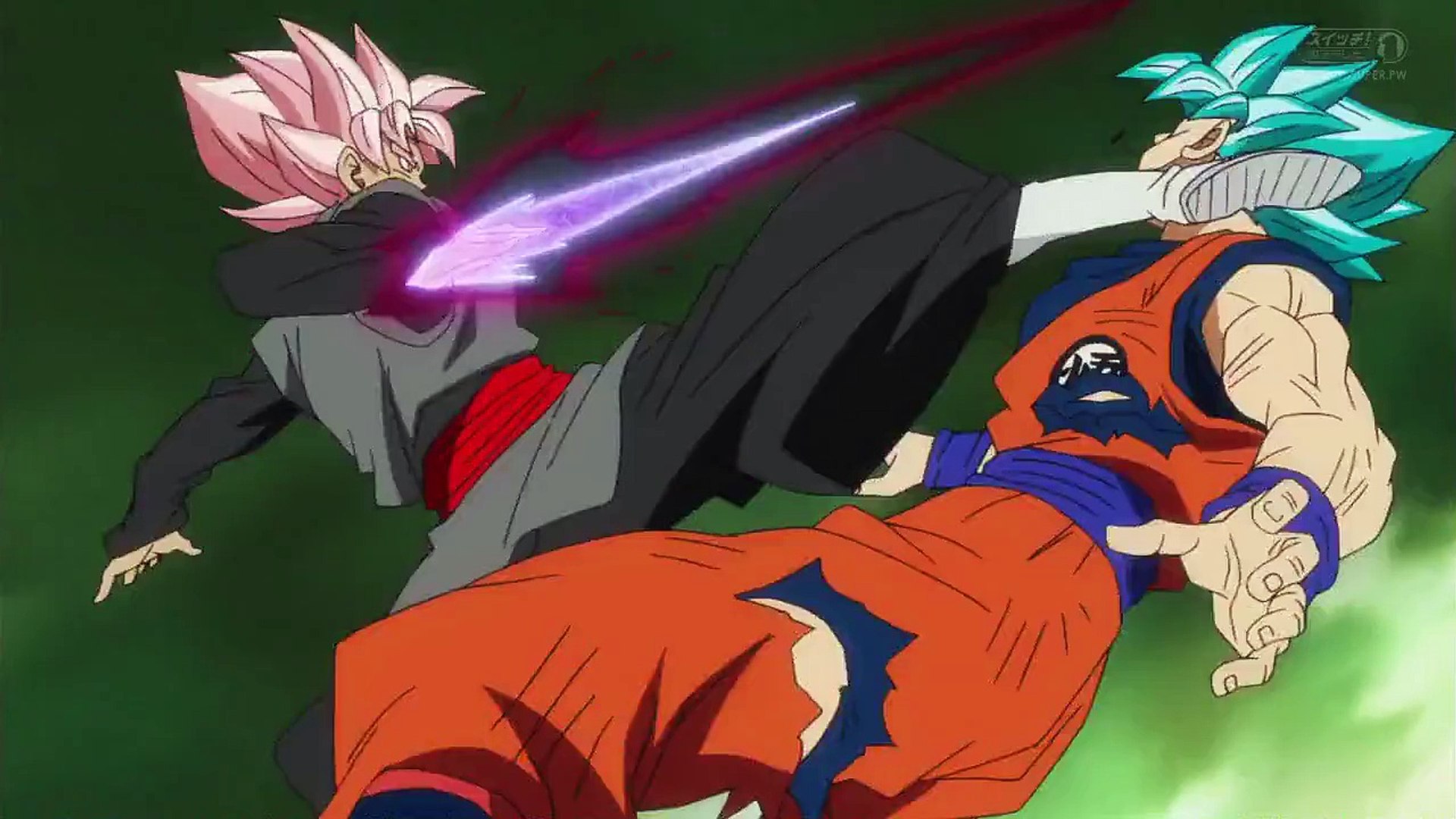 Dragon Ball Super - Goku & Trunks VS Goku black & Zamasu - Dailymot...
