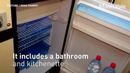 This truck expands into a home in seconds