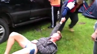 Russian drunk fighting compilation