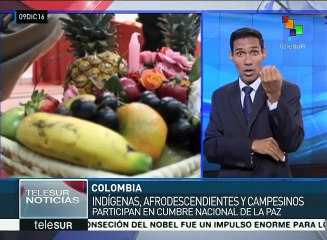 Avanza en Colombia la Cumbre Nacional de Paz