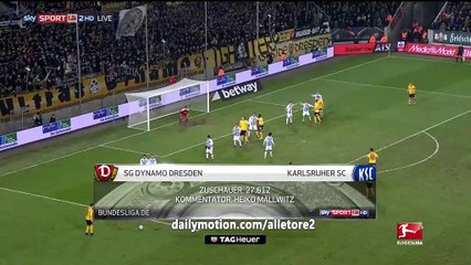 All Goals & Highlights HD - SG Dynamo Dresden 0-0 Karlsruher - 09.12.2016