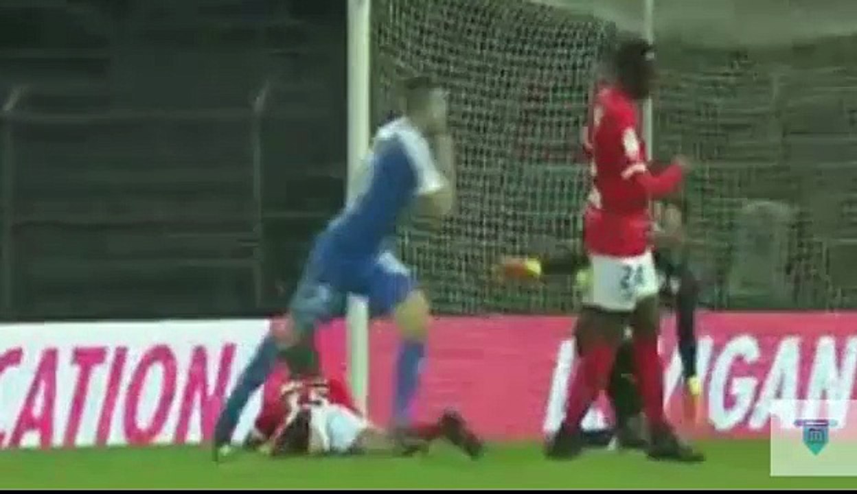 Nimes Olympique 1-2 Stade Brestois 29  - Tous Les Buts (9.12.2016) - Ligue 2