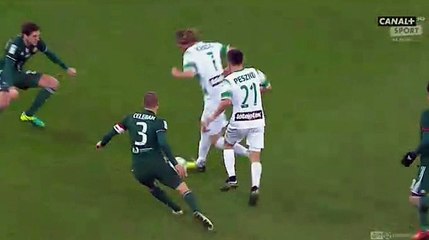 Grzegorz Kuswik Goal HD  - Lechia Gdansk	2-0	Slask Wroclaw 09.12.2016