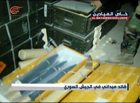 كاميرا الميادين تدخل أنفاق حلب وتكشف عن مستودعات ...