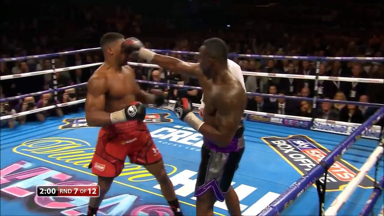 Anthony Joshua vs Dillian Whyte 2015 FINAL ROUND