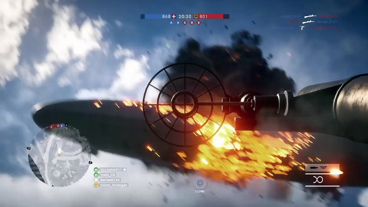BF1 AntiAir VS Behomoth