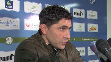 161209-Après Niort - HAC (1-1), réaction d'Oswald Tanchot