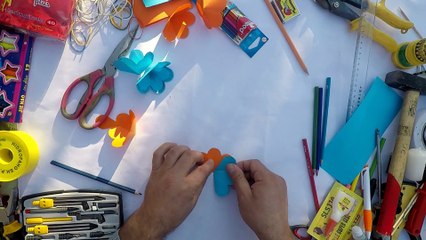 DIY - How to make a 3D flower popup