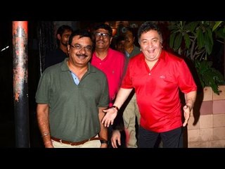 Rishi Kapoor Spotted Partying With Friends
