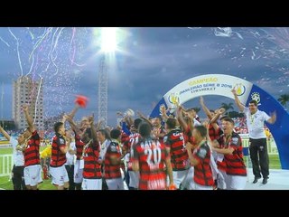 Atlético-GO comemora o título do Brasileirão Série B 2016