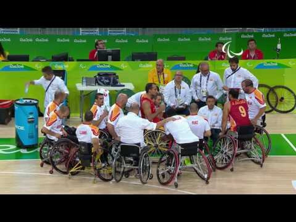 Wheelchair Basketball | Japan vs Spain | Men’s preliminaries | Rio 2016 Paralympic Games