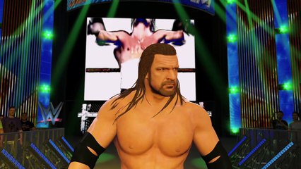 WWE 2K17 stone cold steve austin v triple h